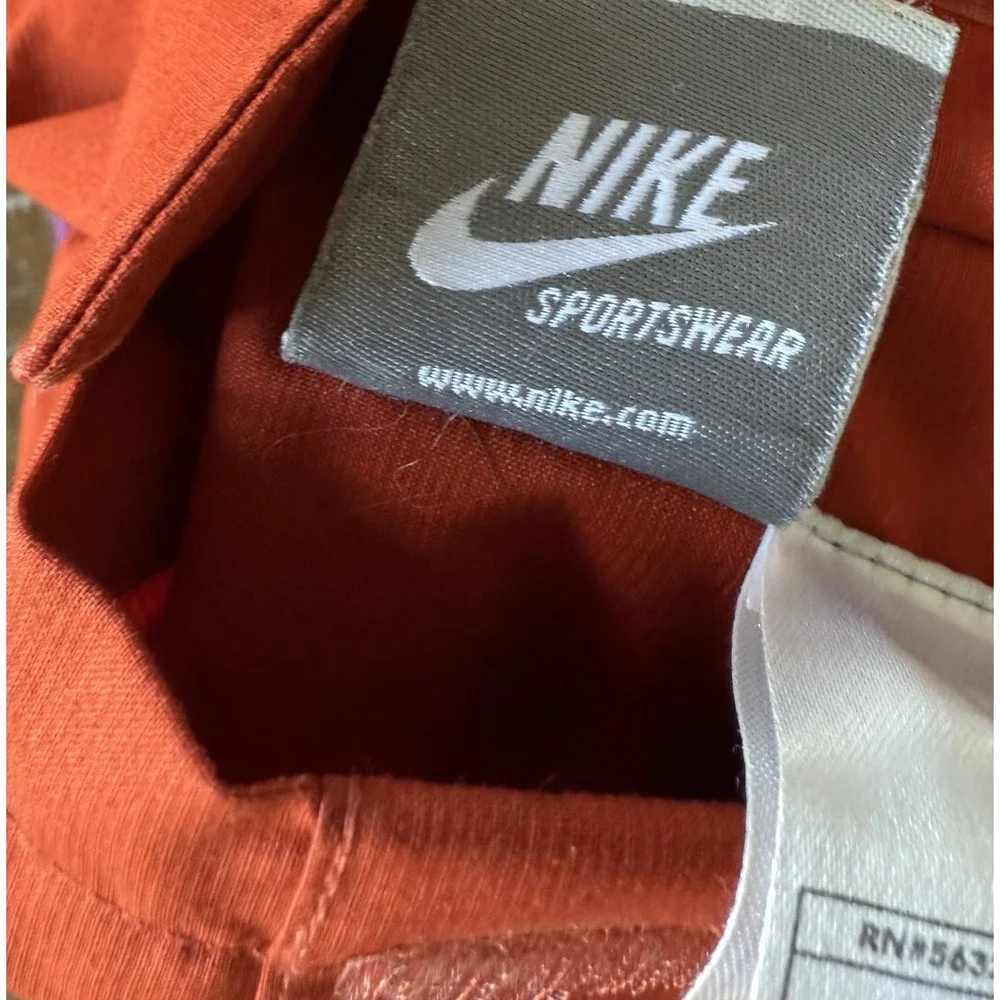 Kids Nike Sportswear‎ Jacket Coat Deep Orange Grey Reversible XL 14